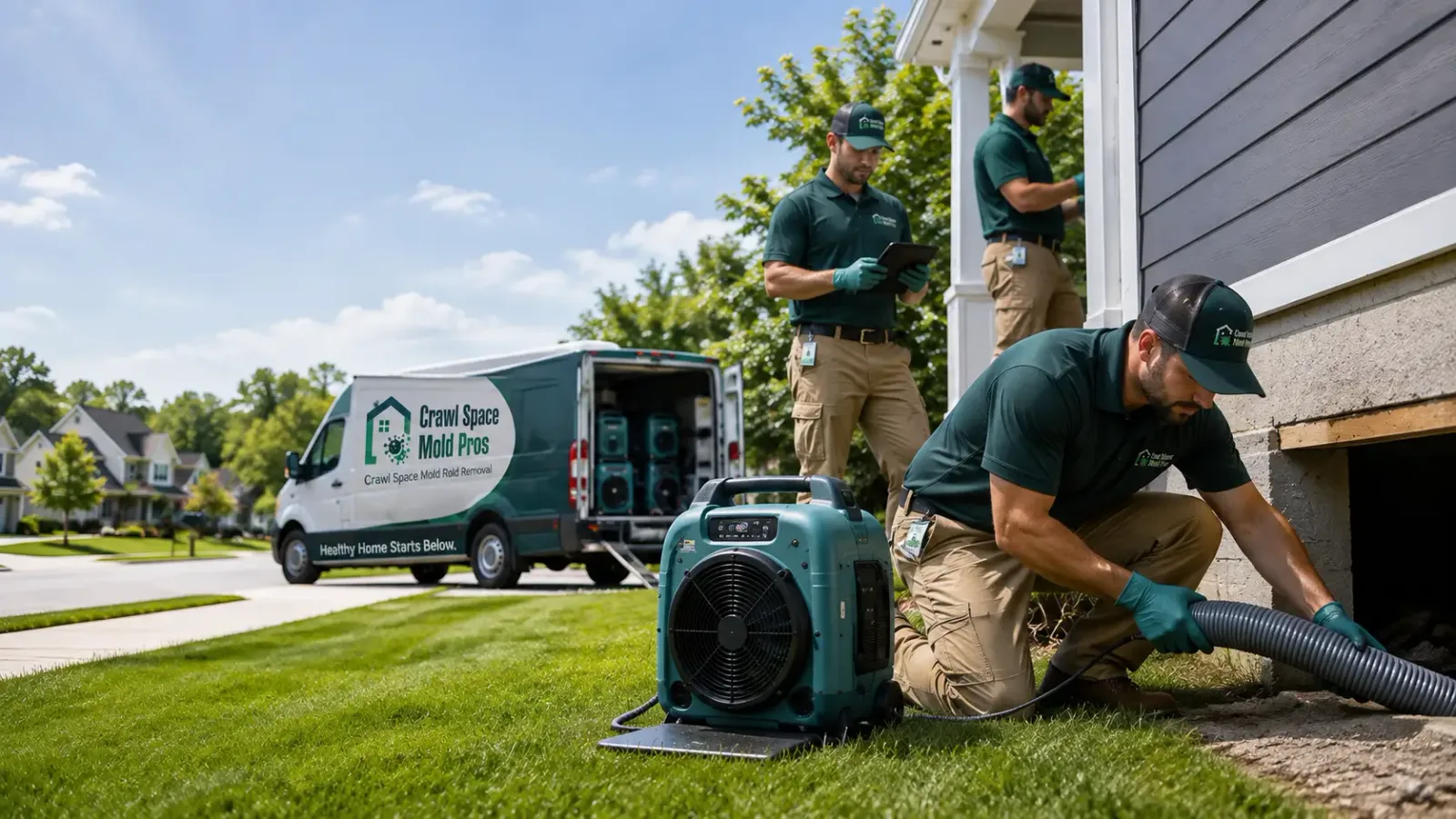 Crawl Space Mold Removal in Riverdale, NE